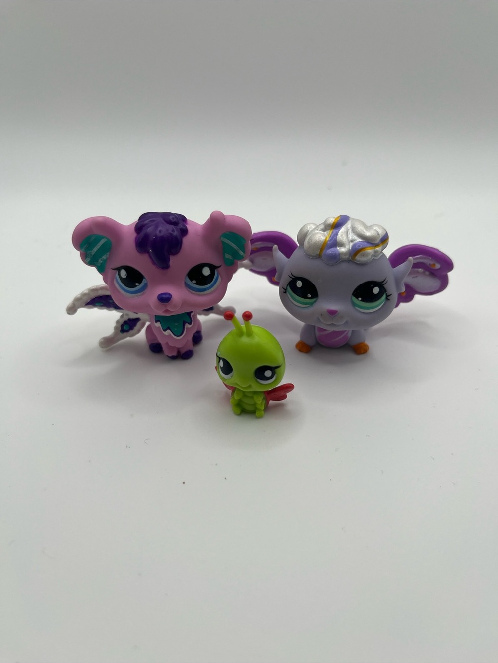 Littlest Pet Shop Fairies Lot Of 3 #2710 #2705 #2708 LPS Hasbro